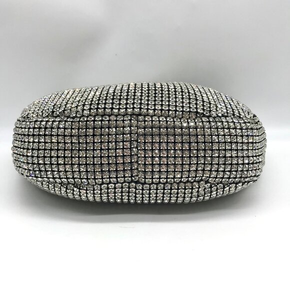 I.N.C. International Concepts Black Diamond Mesh Hobo Bag - Picture 5 of 11